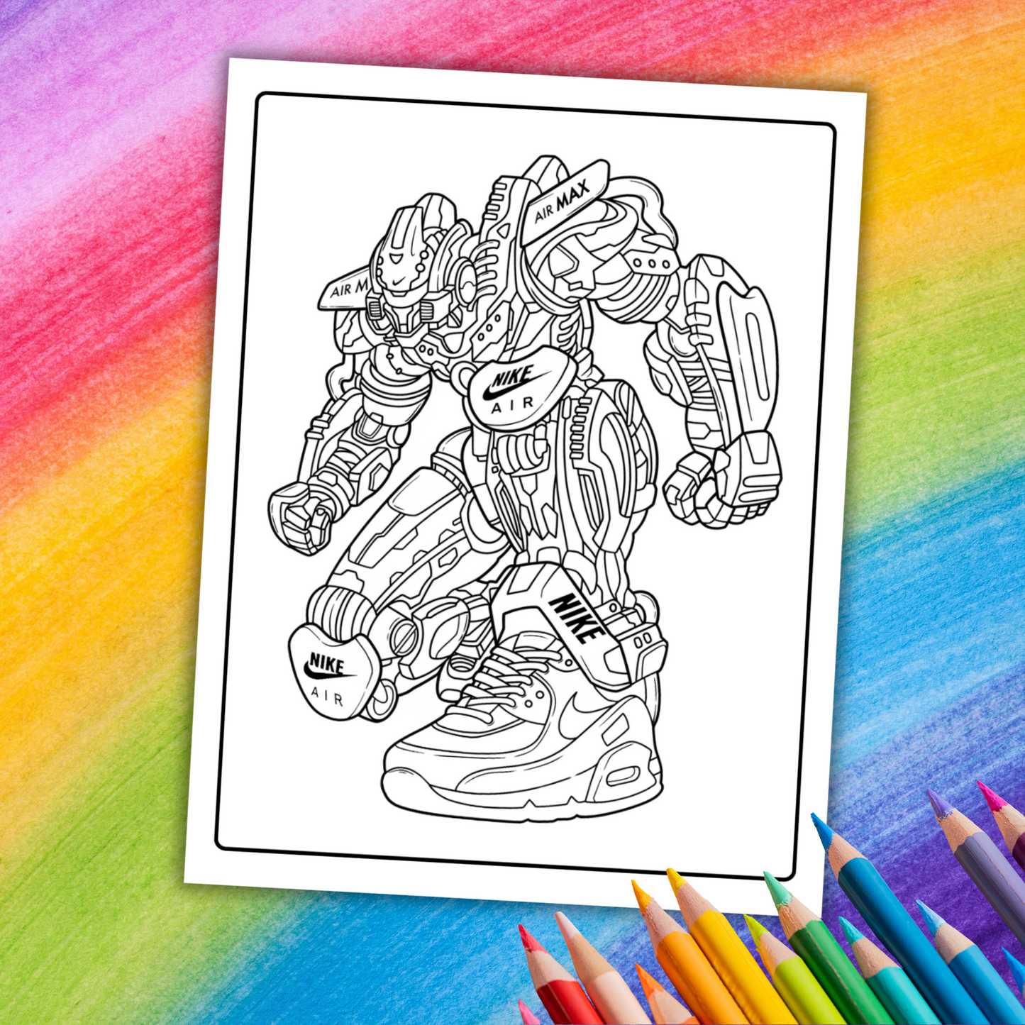 FREE Sneaker Coloring Book | 22 Printable Pages for Sneakerheads & Kids