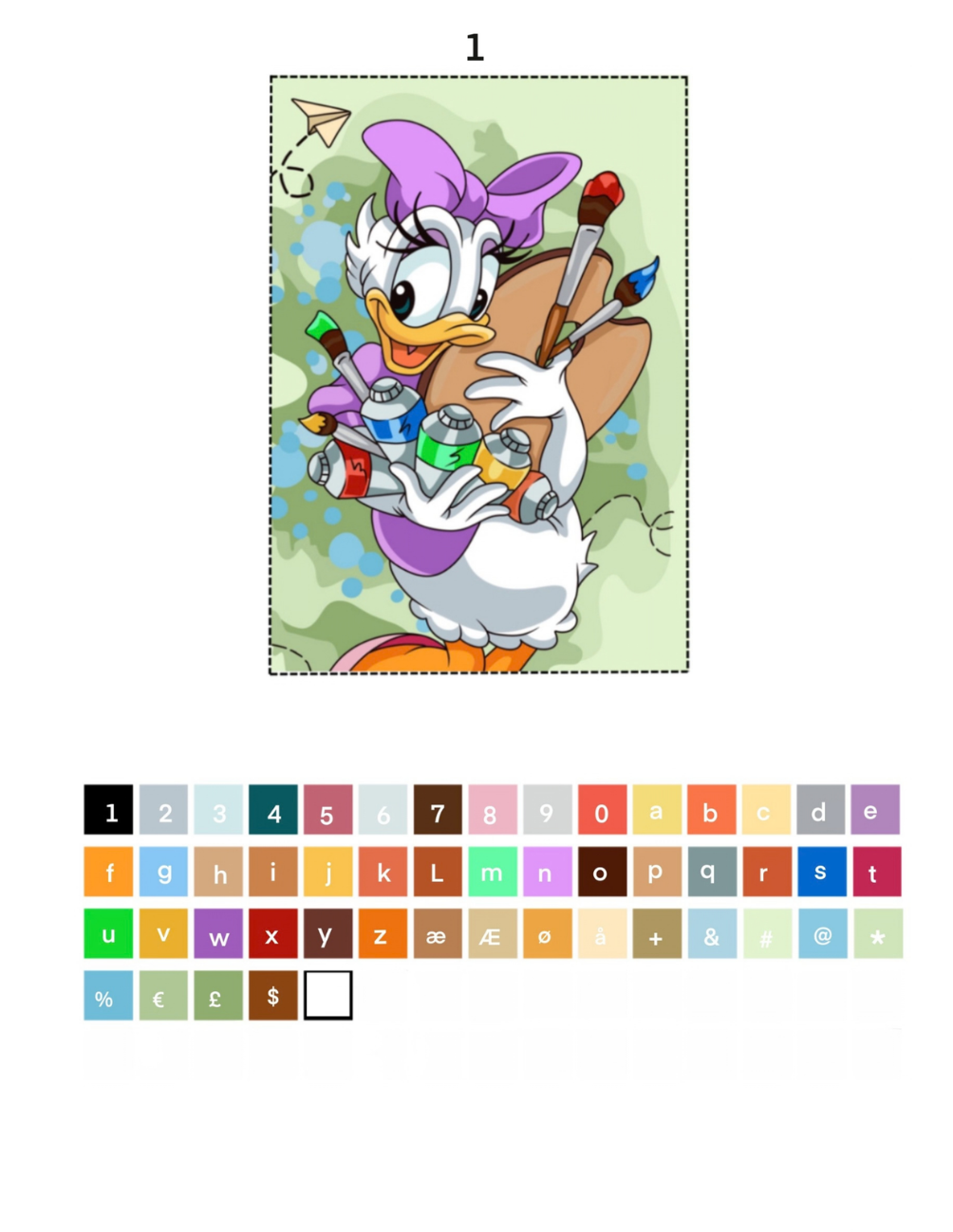 Just Some Cartoons Mystery Coloring Book | Cartoon Color by Number | Printable PDF | Mystery Coloring Pages | Digital Download