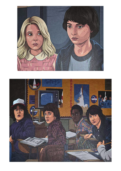 Stranger Things Mystery Color By Number Book | Hidden Picture Coloring Book | Printable PDF Coloring Pages for Adults & Teens