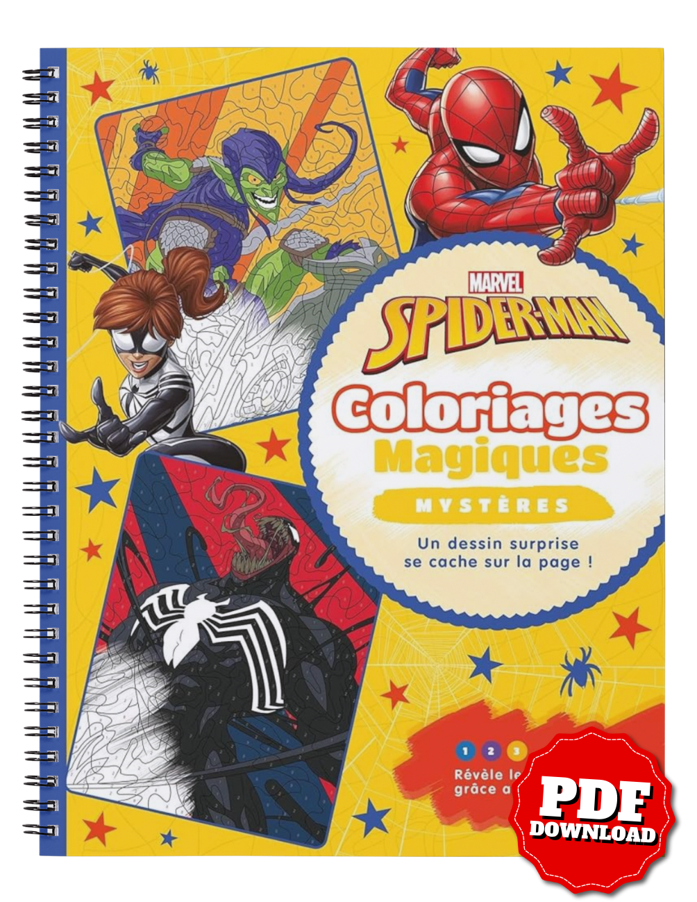 Marvel Spider-Man – Magical Mystery Coloring Book