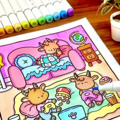 Ultimate Coloring Books Bundle | 60,000+ Cute & Easy Printable Pages