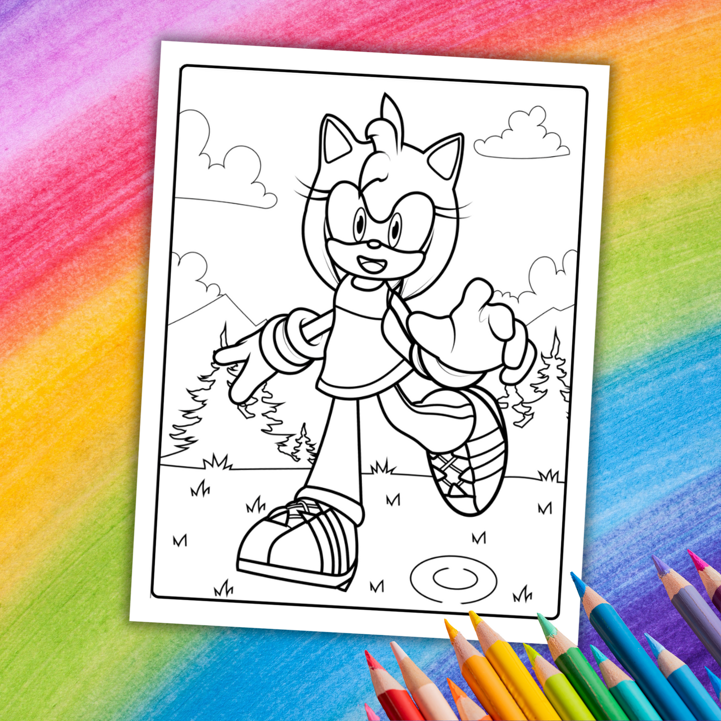 Sonic Coloring Book | 56 Fun Printable Pages for Kids & Fans