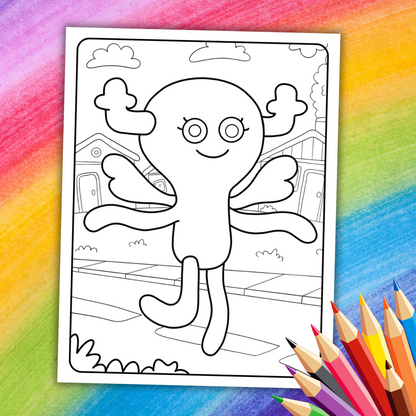 Gumball Coloring Book | 26 Fun Printable Pages for Kids