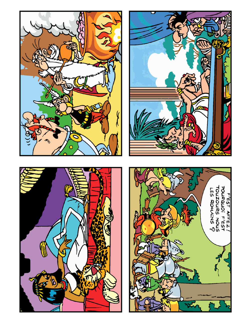 Asterix Mystery Color by Number | Asterix & Obelix Coloring Book | Printable PDF | Mystery Coloring Pages | Instant Download