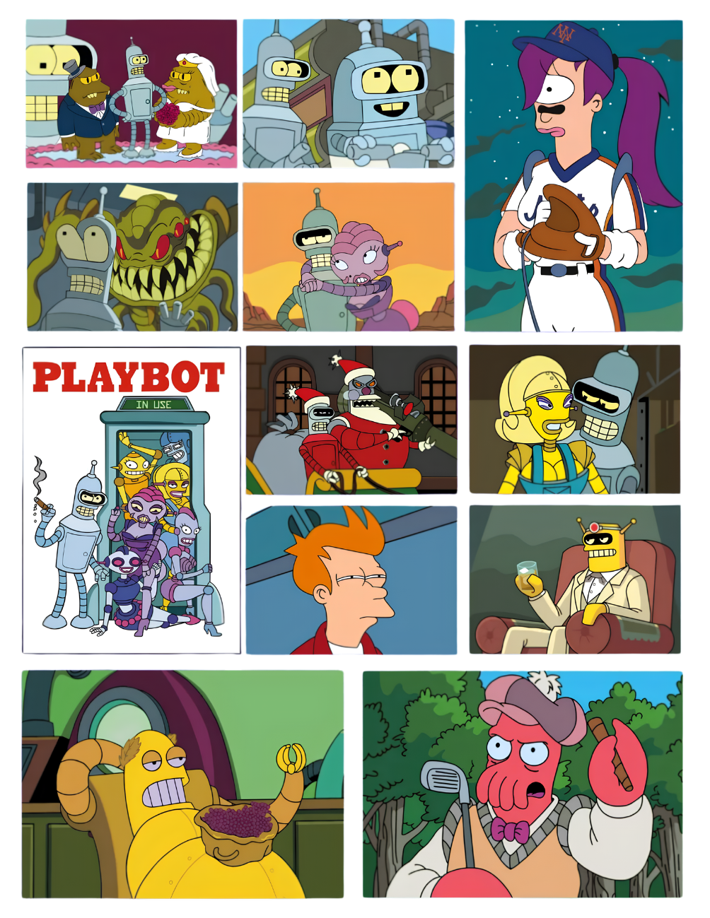 Futurama Mystery Color by Number Coloring Book | Cartoon Coloring Pages | Printable PDF | Digital Download