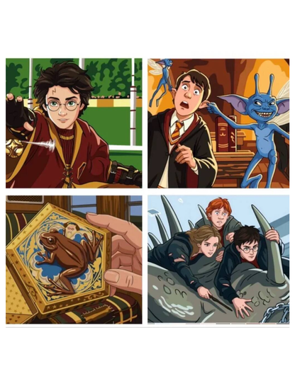 Harry Potter Mystery Coloring Book PDF | Wizardry & Magic Fantasy Coloring | Printable Digital Download