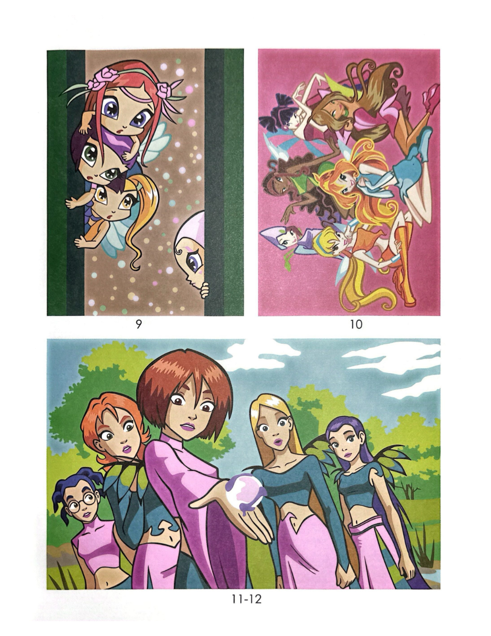 Winx Club Mystery Color By Number Book | Hidden Picture Coloring Pages | Digital PDF Coloring Book for Adults & Teens