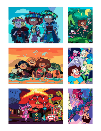 Star vs. the Forces of Evil Mystery Coloring Book | Color by Number | Cartoon Mystery Coloring | Printable PDF | Digital Download