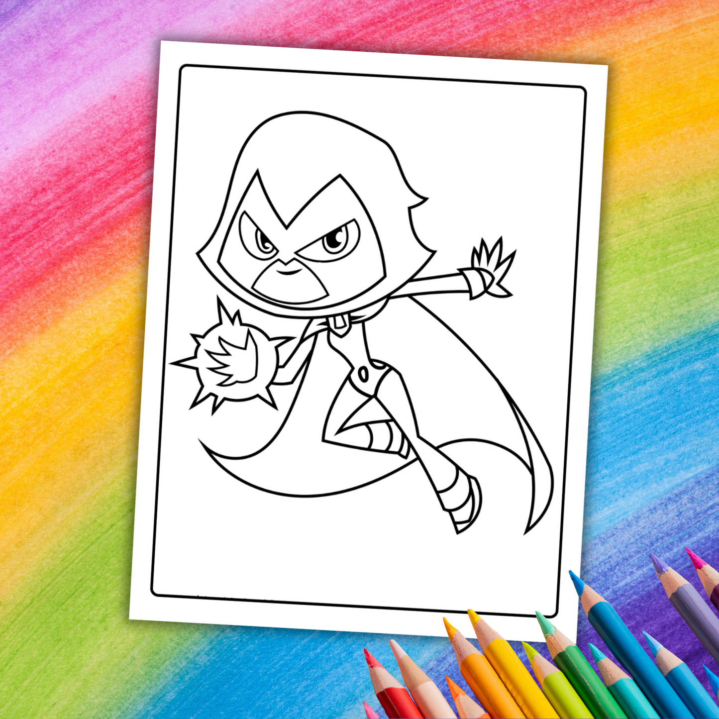 Teen Titans Go! Coloring Book | 31 Fun Printable Pages for Kids & Fans