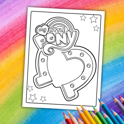 My Little Pony Coloring Book | 55 Printable Pages for Kids