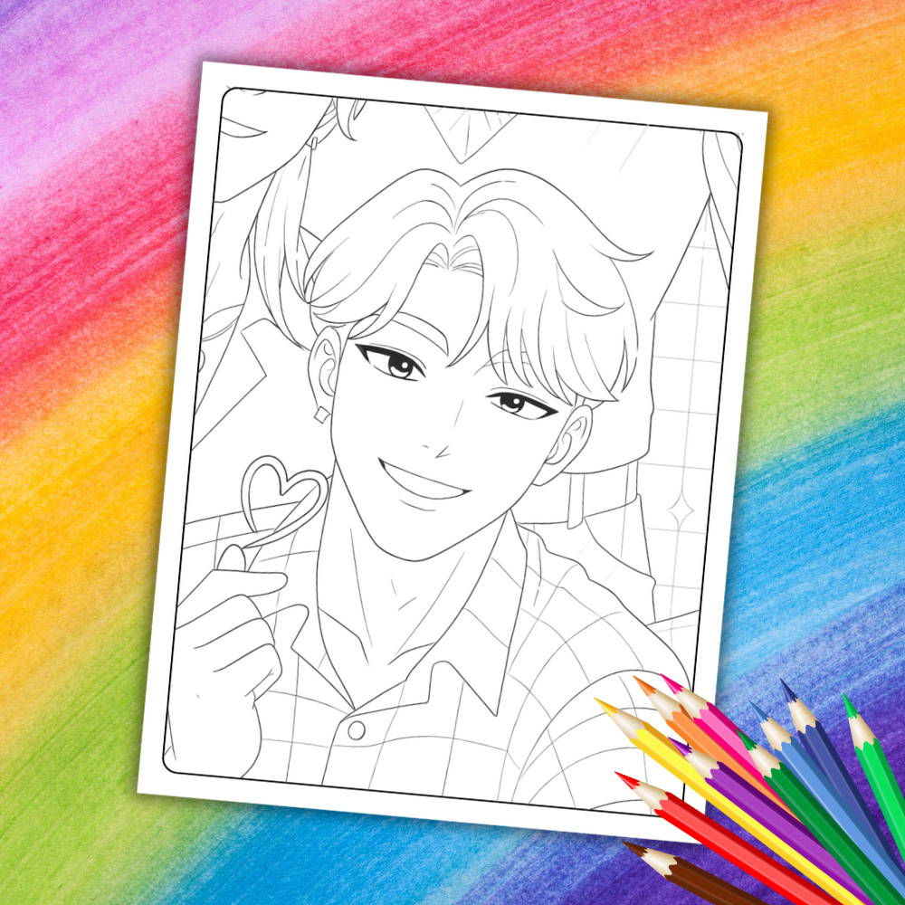 K-Pop Demon Hunters Coloring Book | 30 Printable Pages for Kids & Teens