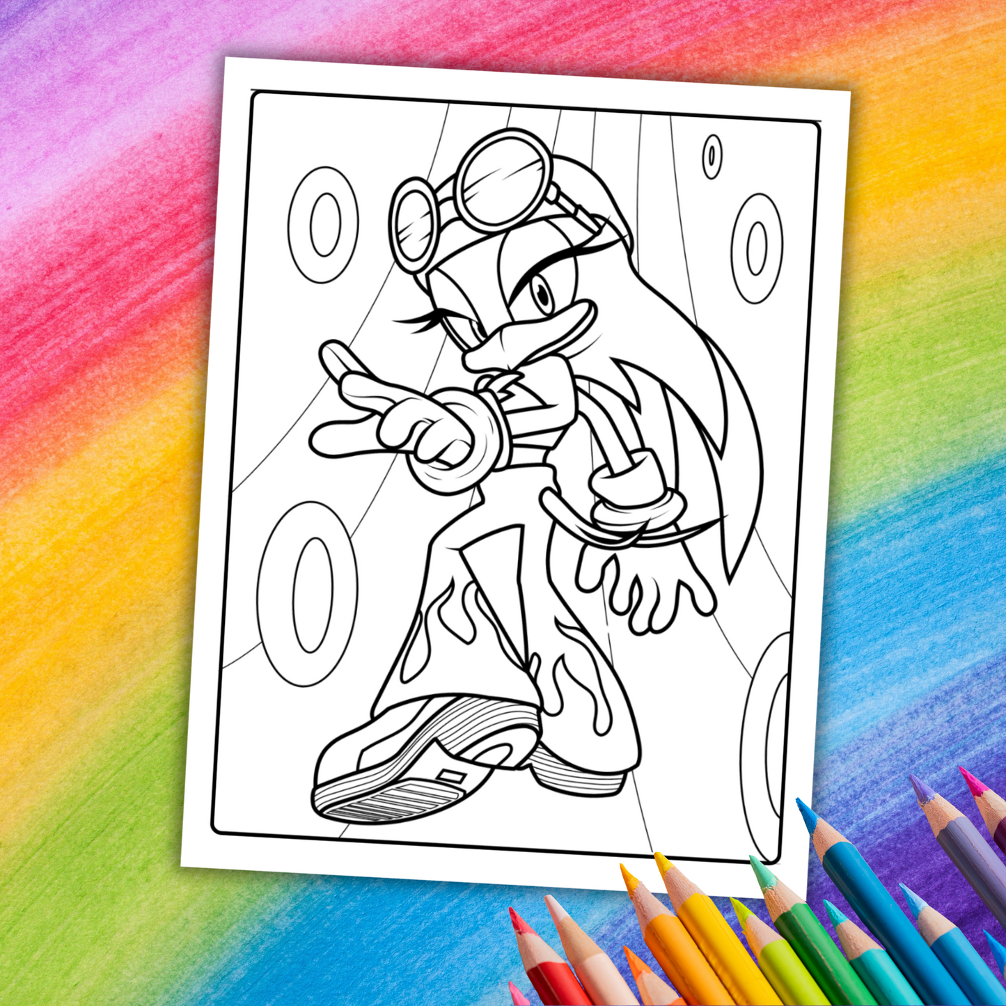 Sonic Coloring Book | 56 Fun Printable Pages for Kids & Fans