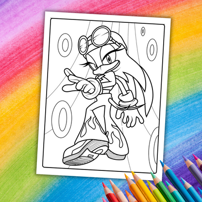 Sonic Coloring Book | 56 Fun Printable Pages for Kids & Fans