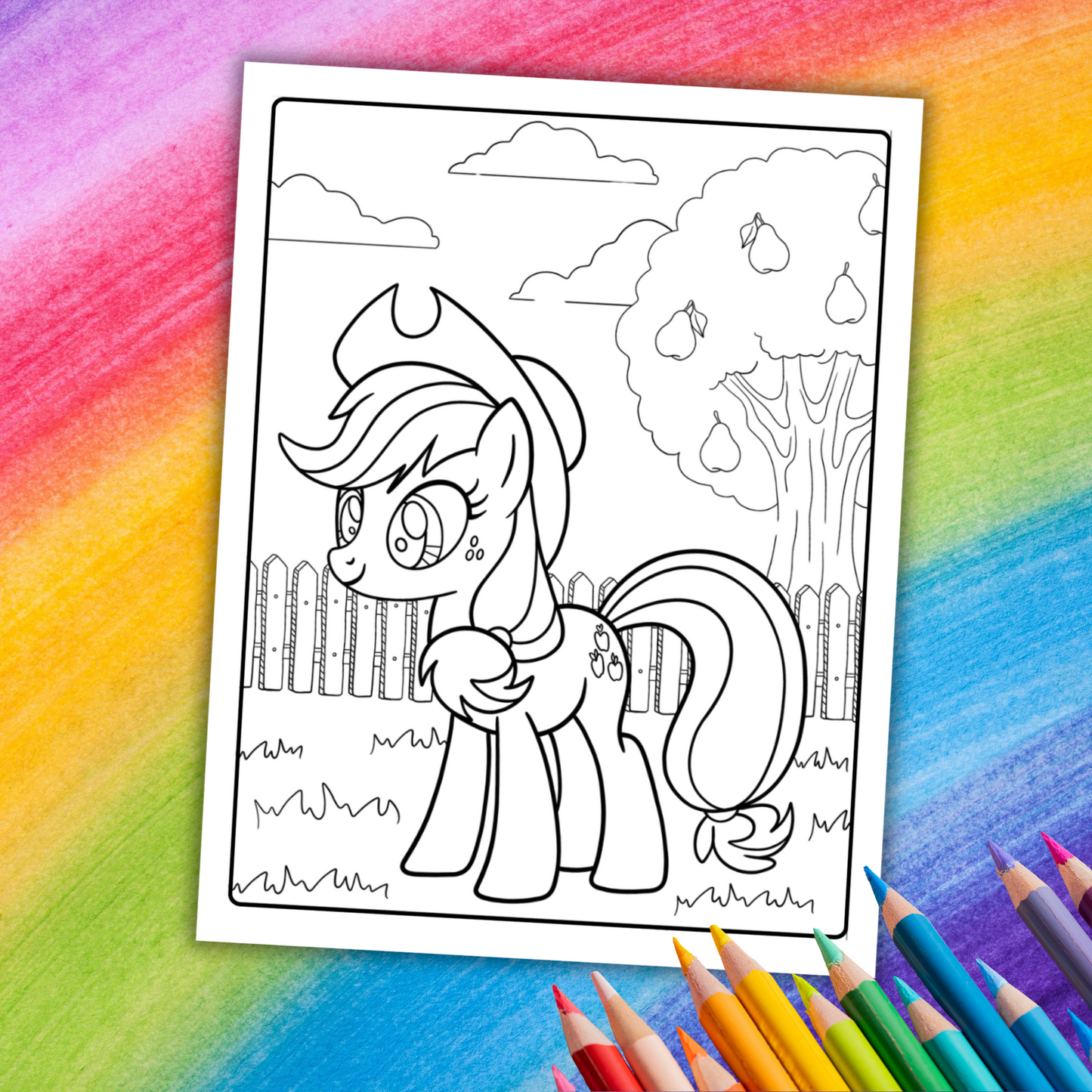 My Little Pony Coloring Book | 55 Printable Pages for Kids