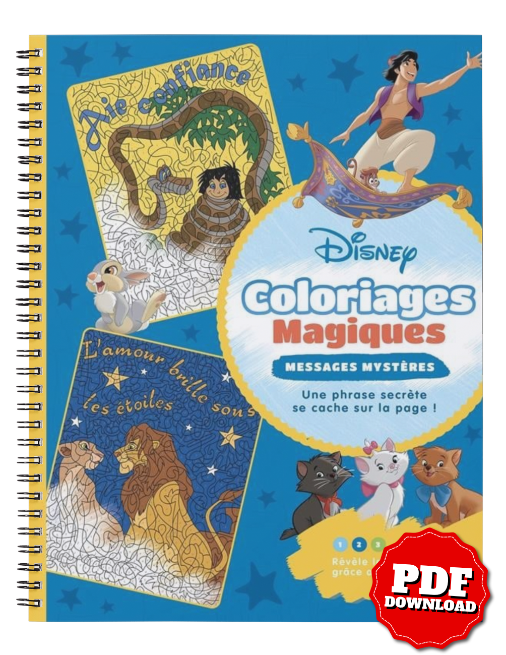 Disney Magical Coloring Book – Hidden Messages Edition