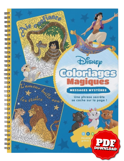 Disney Magical Coloring Book – Hidden Messages Edition