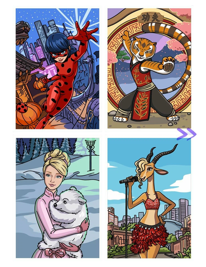 Childhood Memories Mystery Coloring Book | Color by Number | Printable PDF | Digital Download