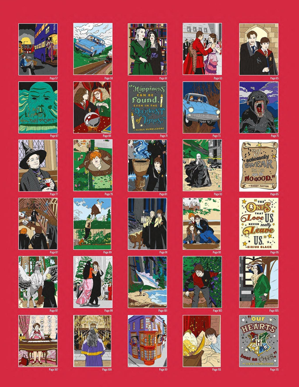 Harry Potter Mystery Color by Number | Wizarding World Coloring Book | Printable PDF | Magical Mystery Coloring Pages | Instant Download