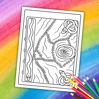 Hocus Pocus Coloring Pages | 26 Printable Halloween Sheets for Kids & Adults