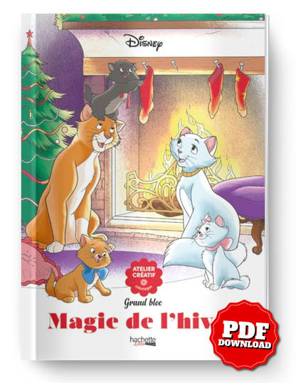 Winter Magic – Disney Coloring Book