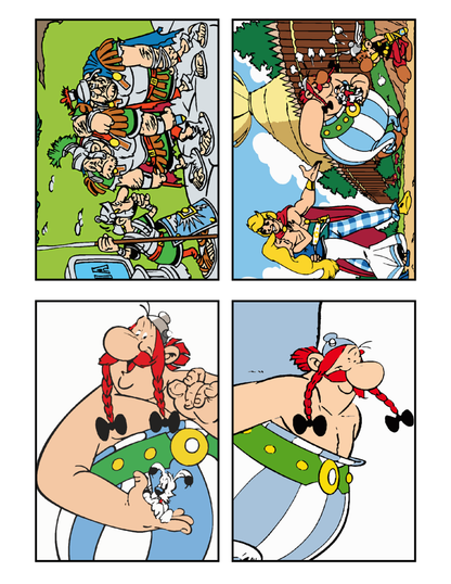 Asterix Mystery Color by Number | Asterix & Obelix Coloring Book | Printable PDF | Mystery Coloring Pages | Instant Download