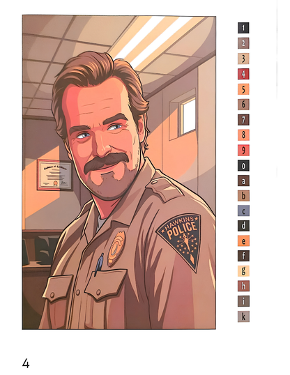 Stranger Things Inspired Mystery Coloring Book | 130+ Horror Pixel Art Color by Number Pages | Printable PDF | Instant Digital Download