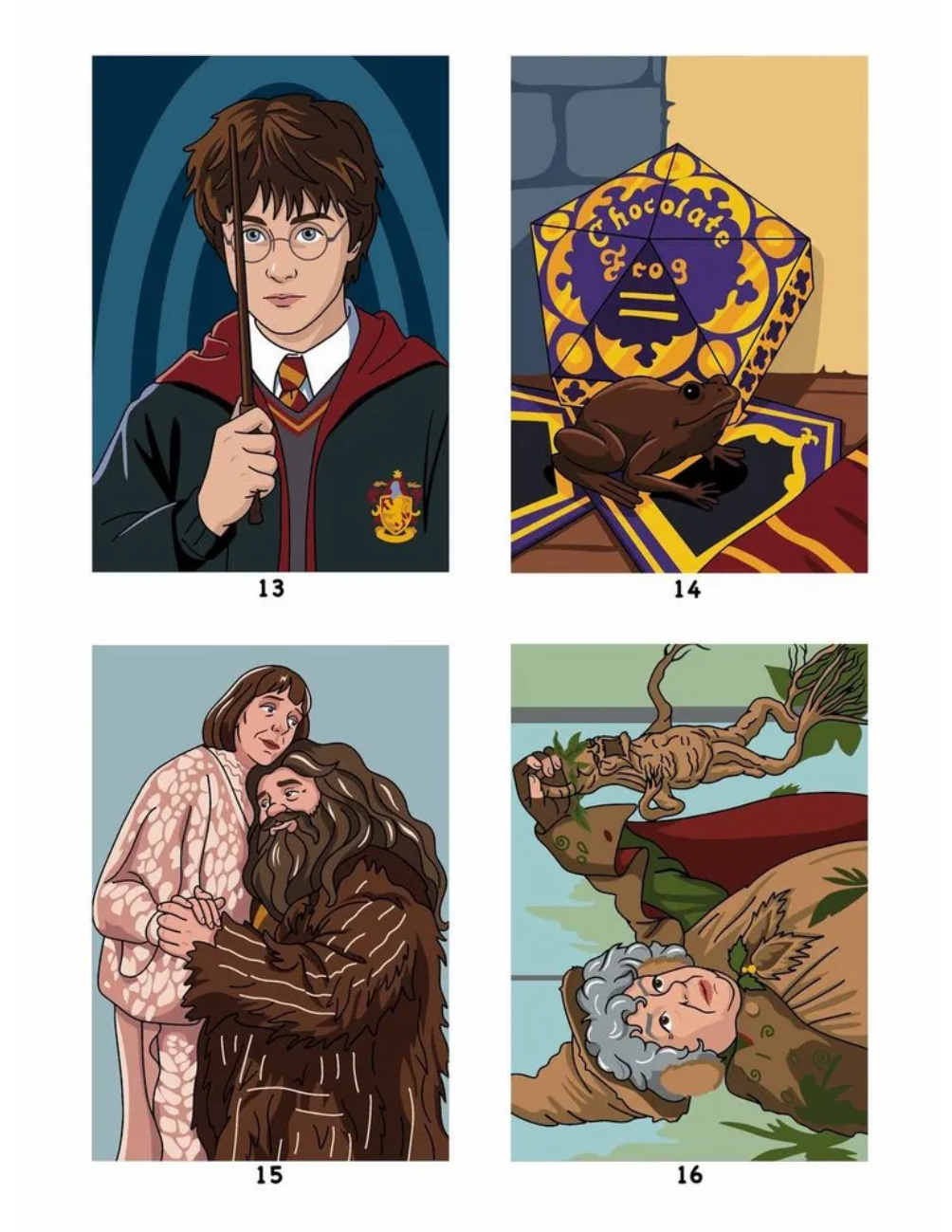 Harry Potter Mystery Color By Number Book | Printable PDF | Color by Number | Instant Digital Download