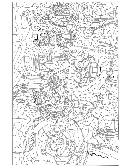 SpongeBob Mystery Color By Number Book | Printable PDF | Color by Number | Instant Digital Download