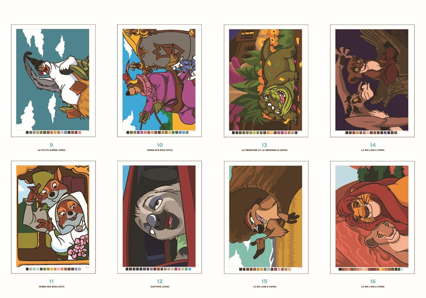 Disney Mystery Coloring – Animal Bestiary | 100 Pages | Printable & iPad Friendly