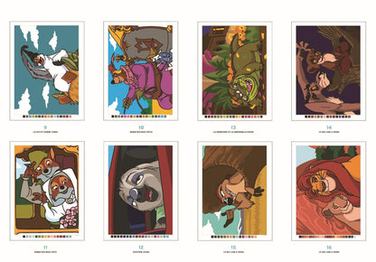 Disney Mystery Coloring – Animal Bestiary | 100 Pages | Printable & iPad Friendly