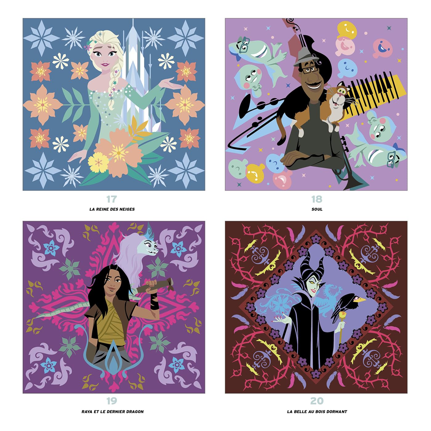 Disney Mandalas – Mystery Coloring Book (40 Pages) | Printable & iPad-Friendly