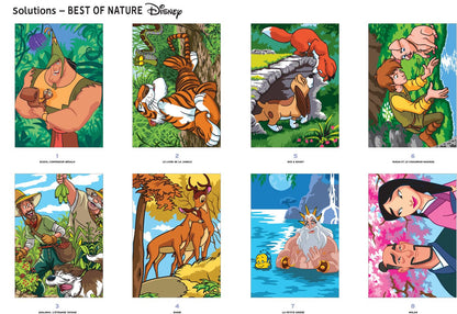 Disney Mystery Coloring Book – Best of Nature (Color by Number PDF)