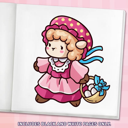 Cozy Animals: Bold and Easy Coloring Book for Adults and Teens with Cute and Simple Characters for Relaxation