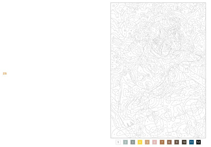 Mystery Color-by-Number – Adorable Animals Coloring Book (PDF)