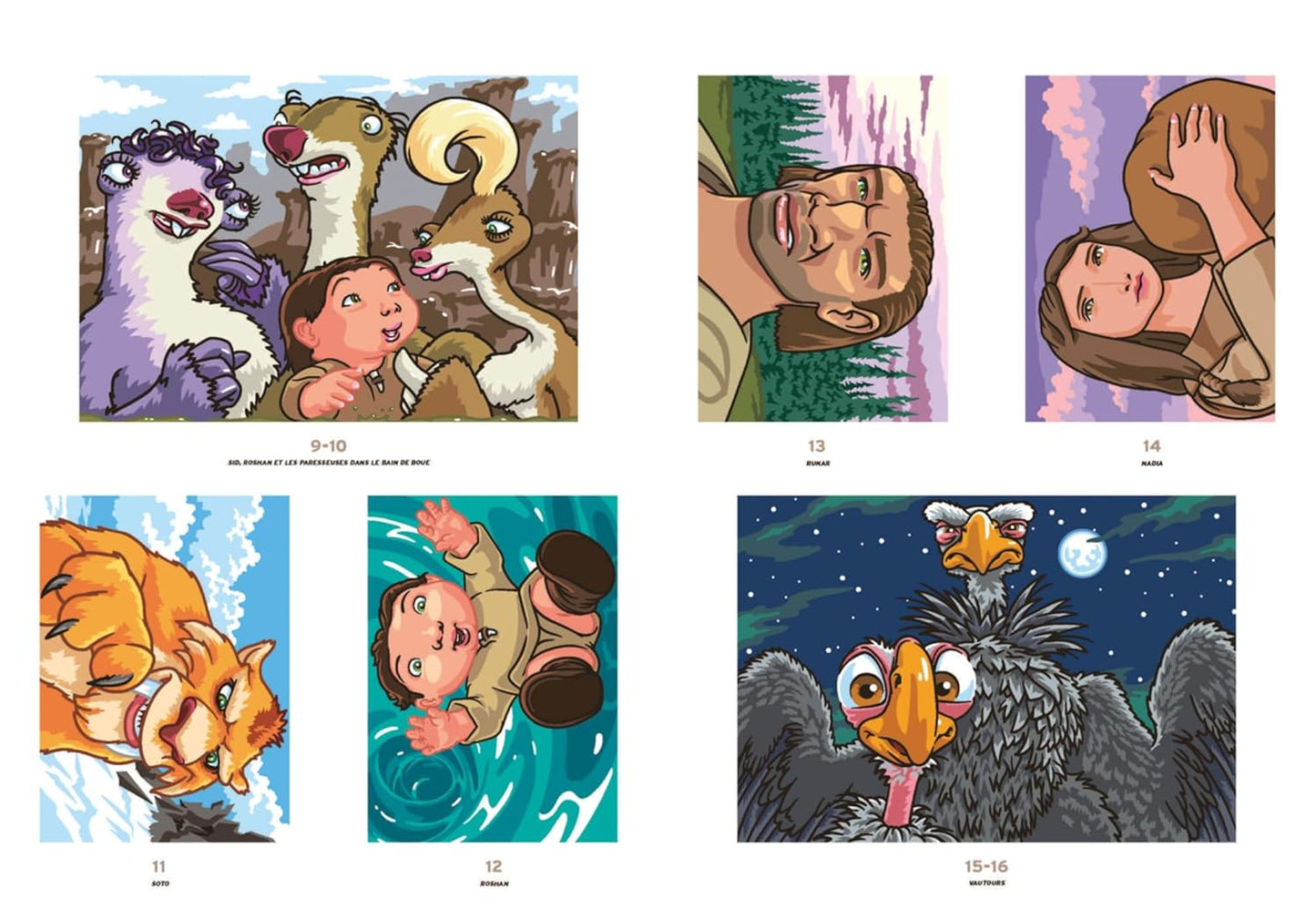 Mystery Coloring – Ice Age | Color by Number Reveal