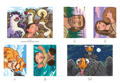 Mystery Coloring – Ice Age | Color by Number Reveal