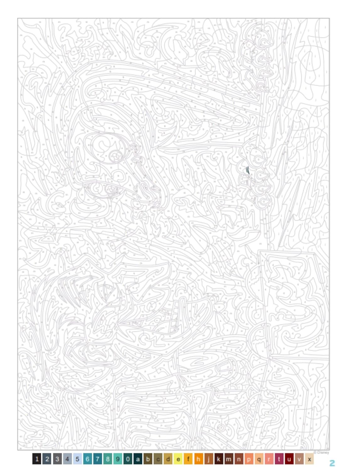 Disney Mystery Coloring Book – Villains Edition | Printable PDF Download