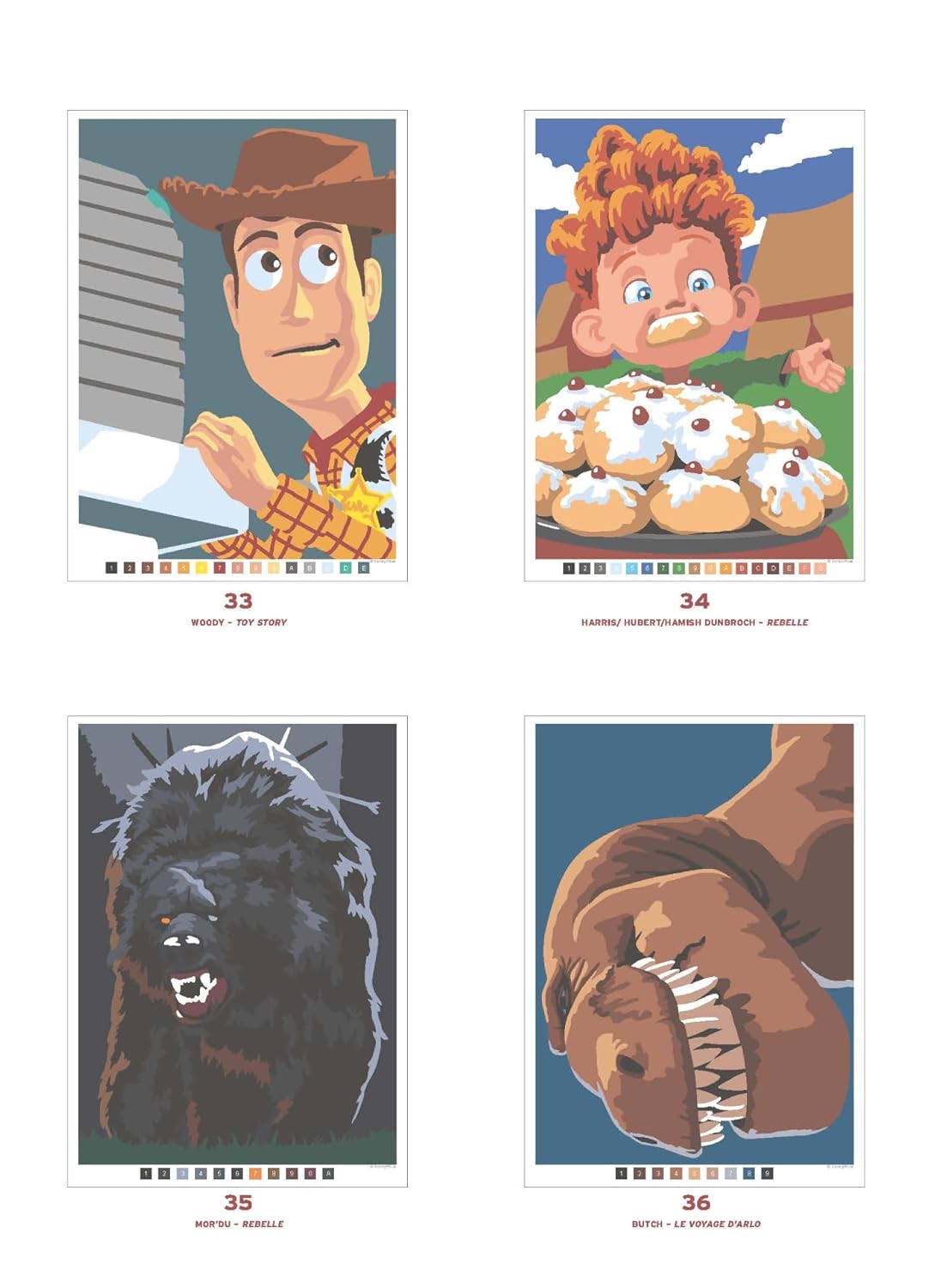 Pixar Mystery Coloring Book – 100 Hidden Images to Reveal | Adult Coloring PDF