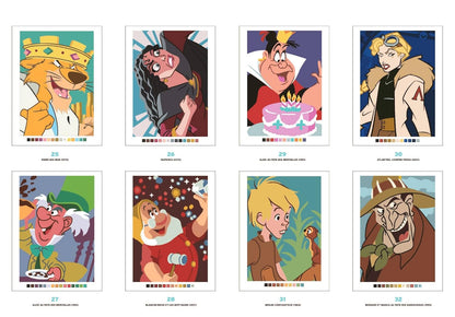 Disney Mystery Coloring Book – Heroes vs Villains (Optical Reveal) | Printable PDF Download