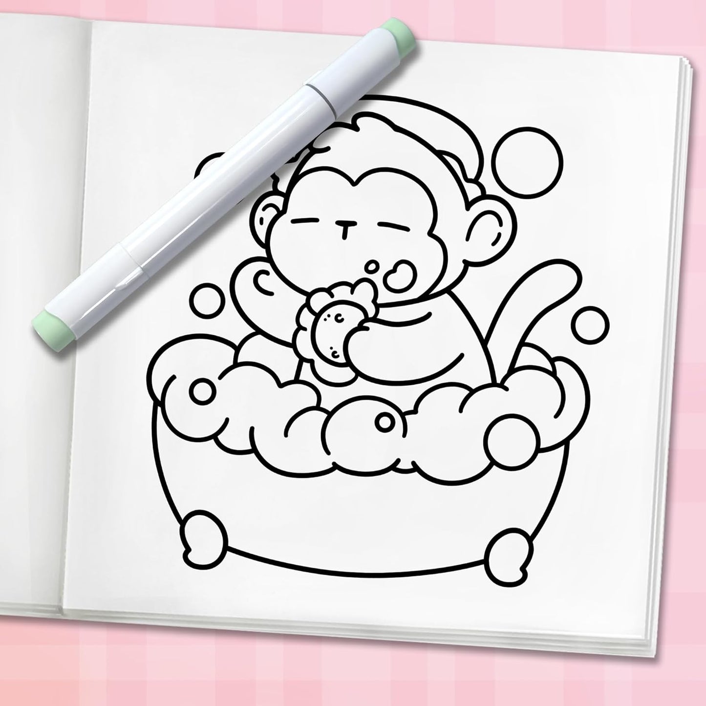 Cozy Animals: Bold and Easy Coloring Book for Adults and Teens with Cute and Simple Characters for Relaxation