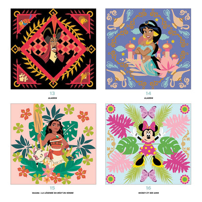 Disney Mandalas – Mystery Coloring Book (40 Pages) | Printable & iPad-Friendly