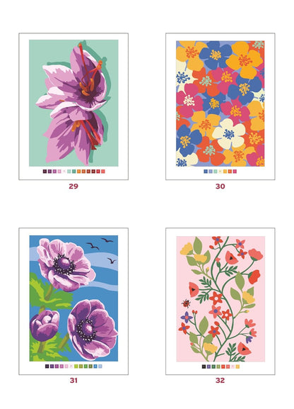 Mystery Coloring – Flowers | Color by Number Reveal