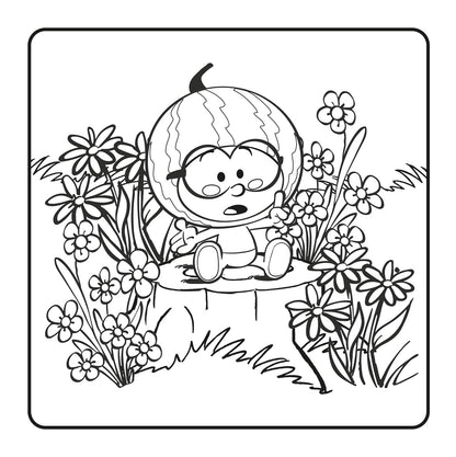 Smurfs Cozy Coloring Book | Cute Cartoon Coloring Pages | Printable PDF Coloring Book for Adults & Teens | Instant Digital Download