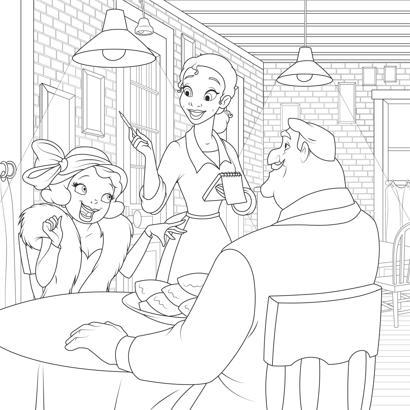 Disney – At the Table! Art Therapy Coloring Book (PDF)