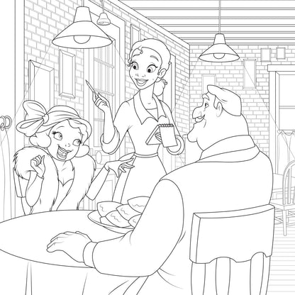 Disney – At the Table! Art Therapy Coloring Book (PDF)