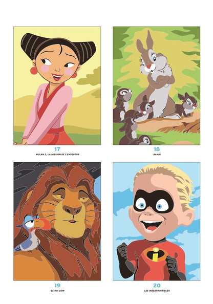 Disney Trompe-l’Œil – Grand Coloring Block | Color by Code Reveal