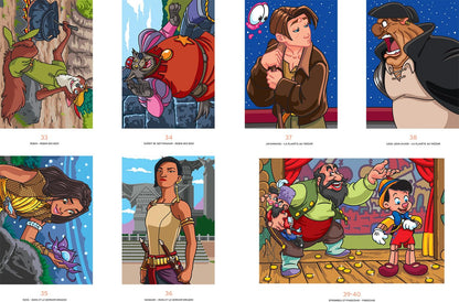 Disney Mystery Coloring Book – Heroes vs Villains | Printable PDF Download