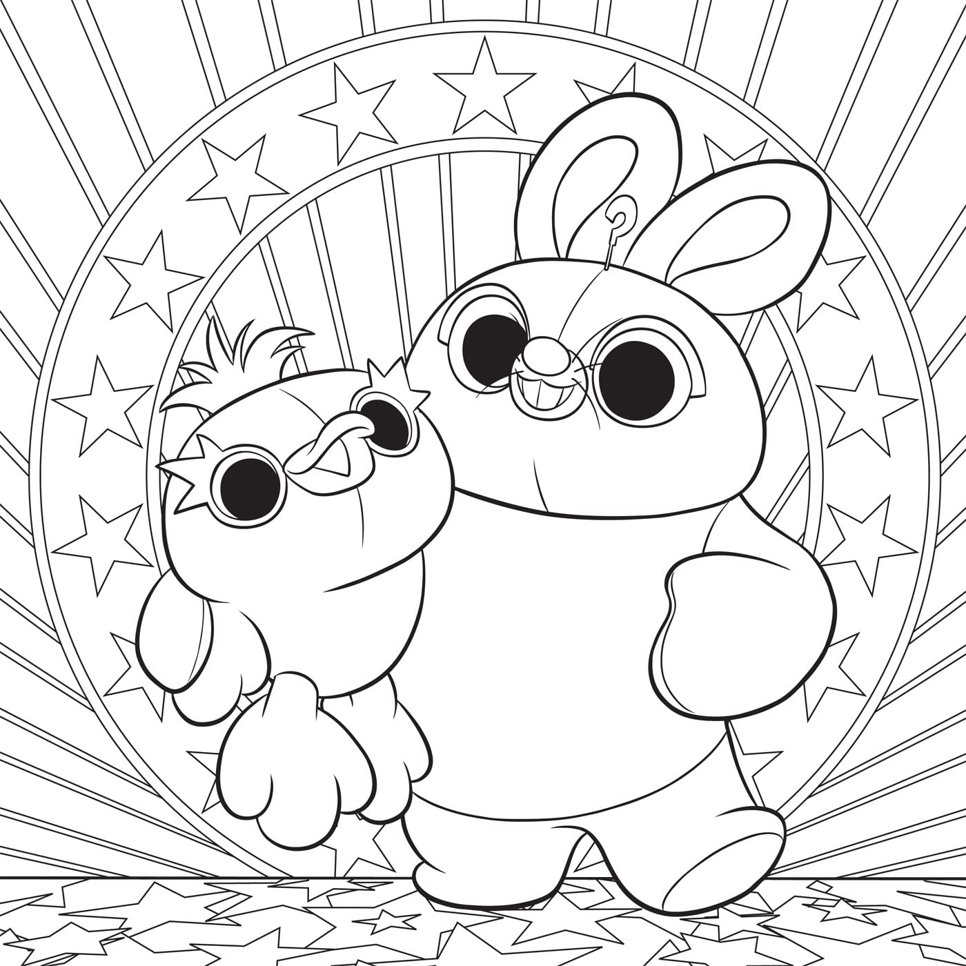 Disney – Furry Friends: Art Therapy Coloring Book (PDF)