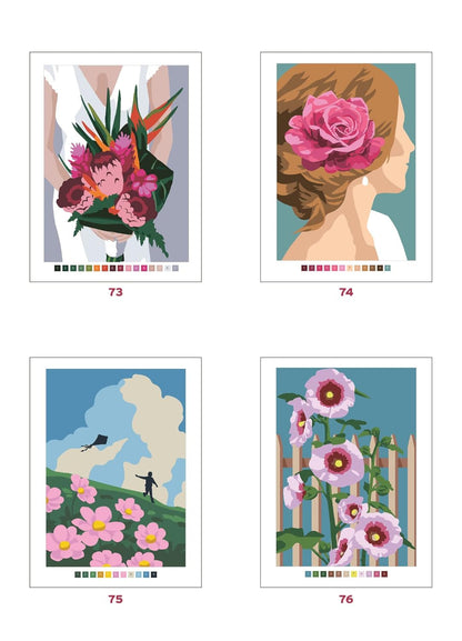 Mystery Coloring – Flowers | Color by Number Reveal