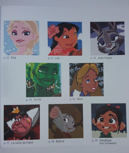 Disney Greatest Classics – Mystery Squares Pixel Art Coloring Book